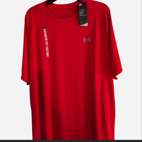 Under Armour Other - Under Armour Men's Vibrant Red Short Sleeve Tee